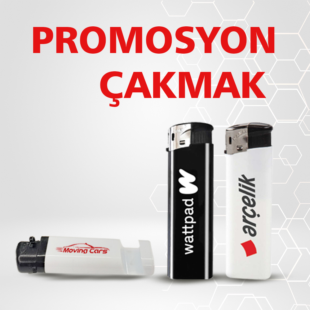 Promosyon Çakmak Firmanıza Özel Logolu Baskılı Çakmak Yapılır